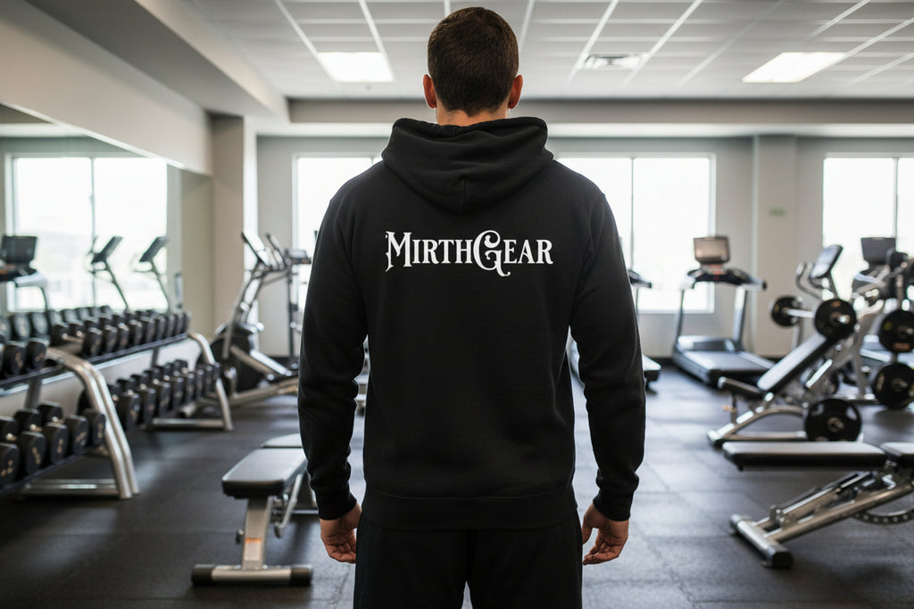 MirthGear Full Zip Hooded Sweatshirt