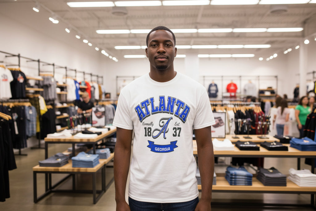 Men’s “Est. Atlanta” Heavy Cotton T-Shirt