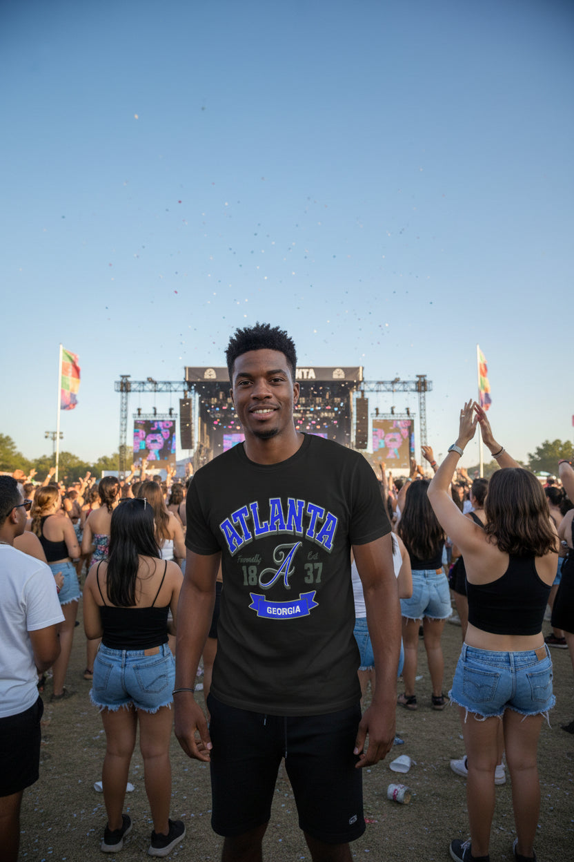 Men’s “Est. Atlanta” Heavy Cotton T-Shirt