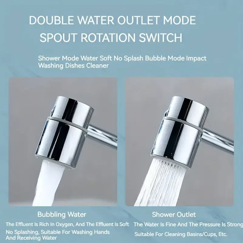 1080° Swivel Faucet Extender With Adapter