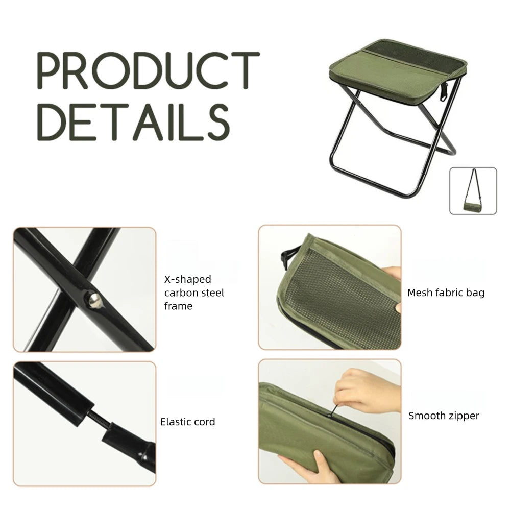 TrekLite Folding Camp Stool
