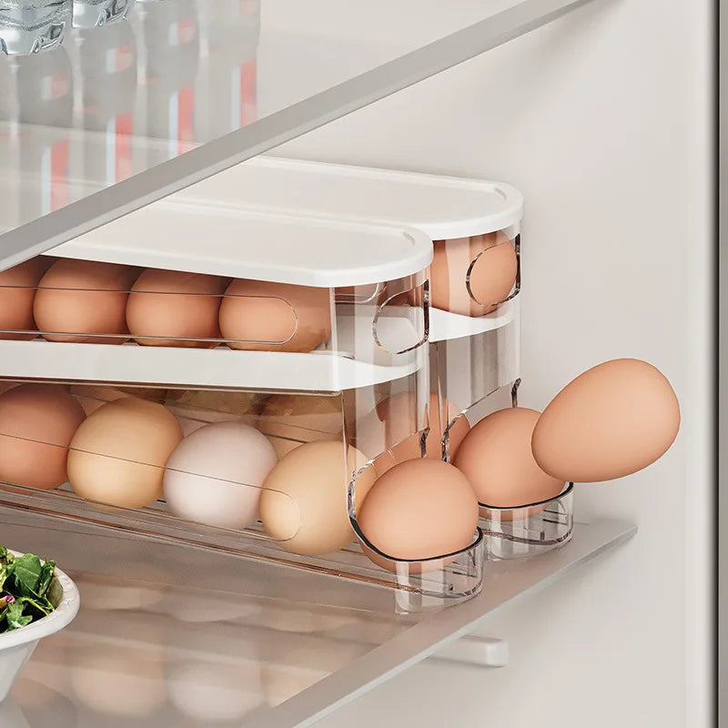 Automatic Rolling Double-layer Egg Dispenser