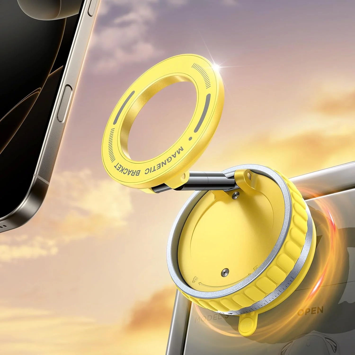 MagSafe 360° Foldable Vacuum Magnetic Phone Holder