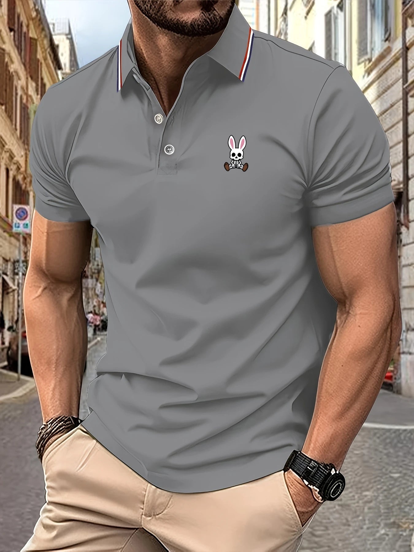 Skulls Rabbit Polo Shirt