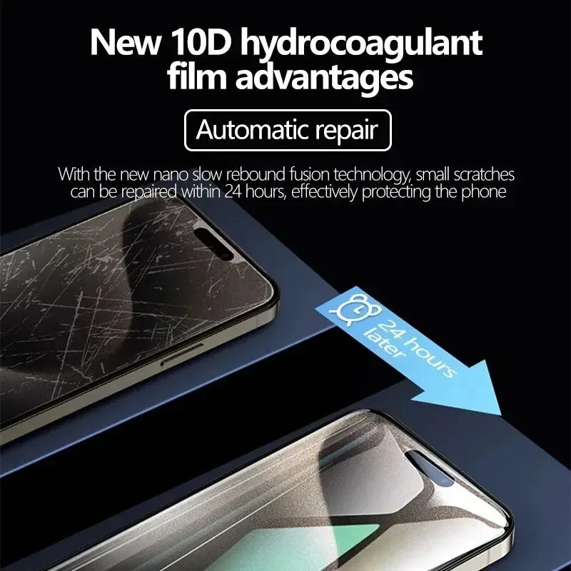 5-Pack Hydrogel Screen Protector Films
