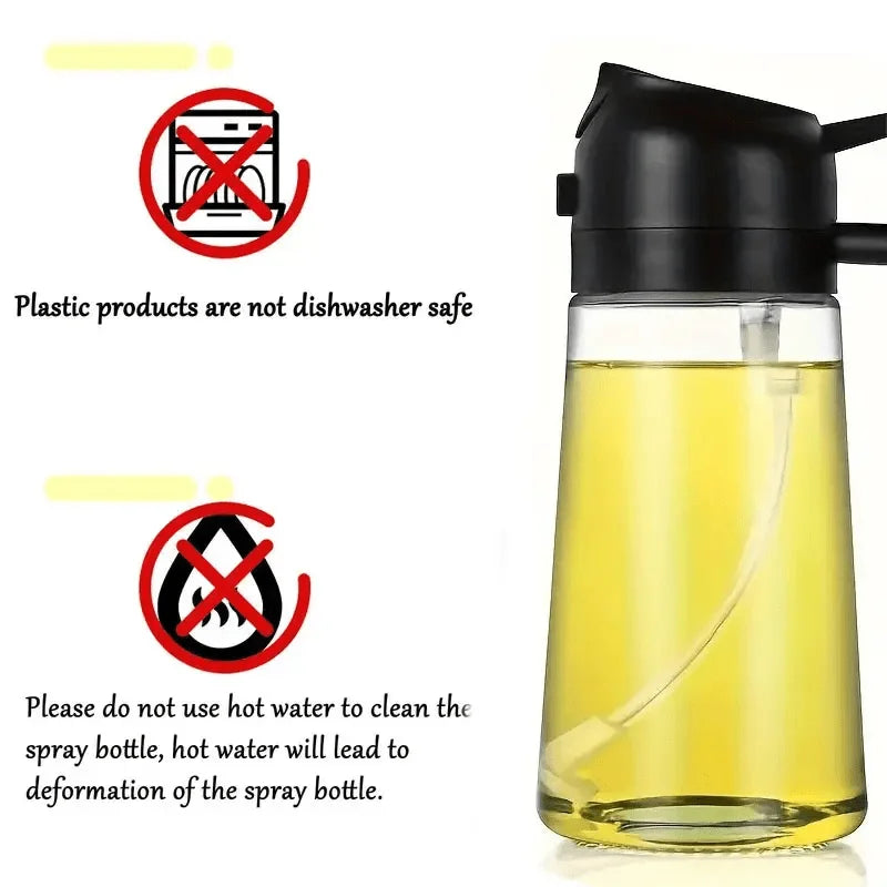 Dual-Purpose Oil Mister Bottle