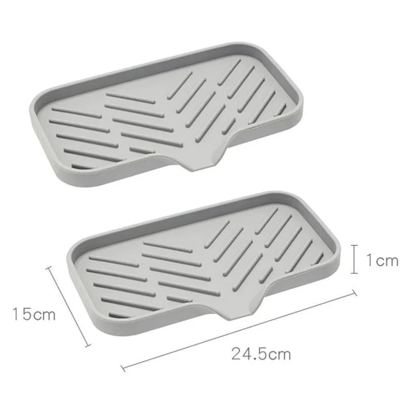 Silicone Sink Faucet Splash Guard Mat