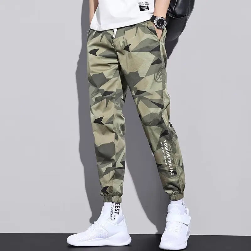 Men’s Streetwear Cargo Joggers