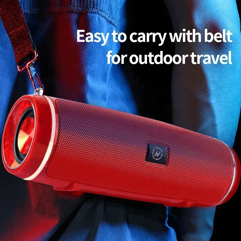 Portable Wireless Speaker Bluetooth 200W High Power Outdoor Audio 3D Stereo Surround TWS FM Voice RHDE Promotion