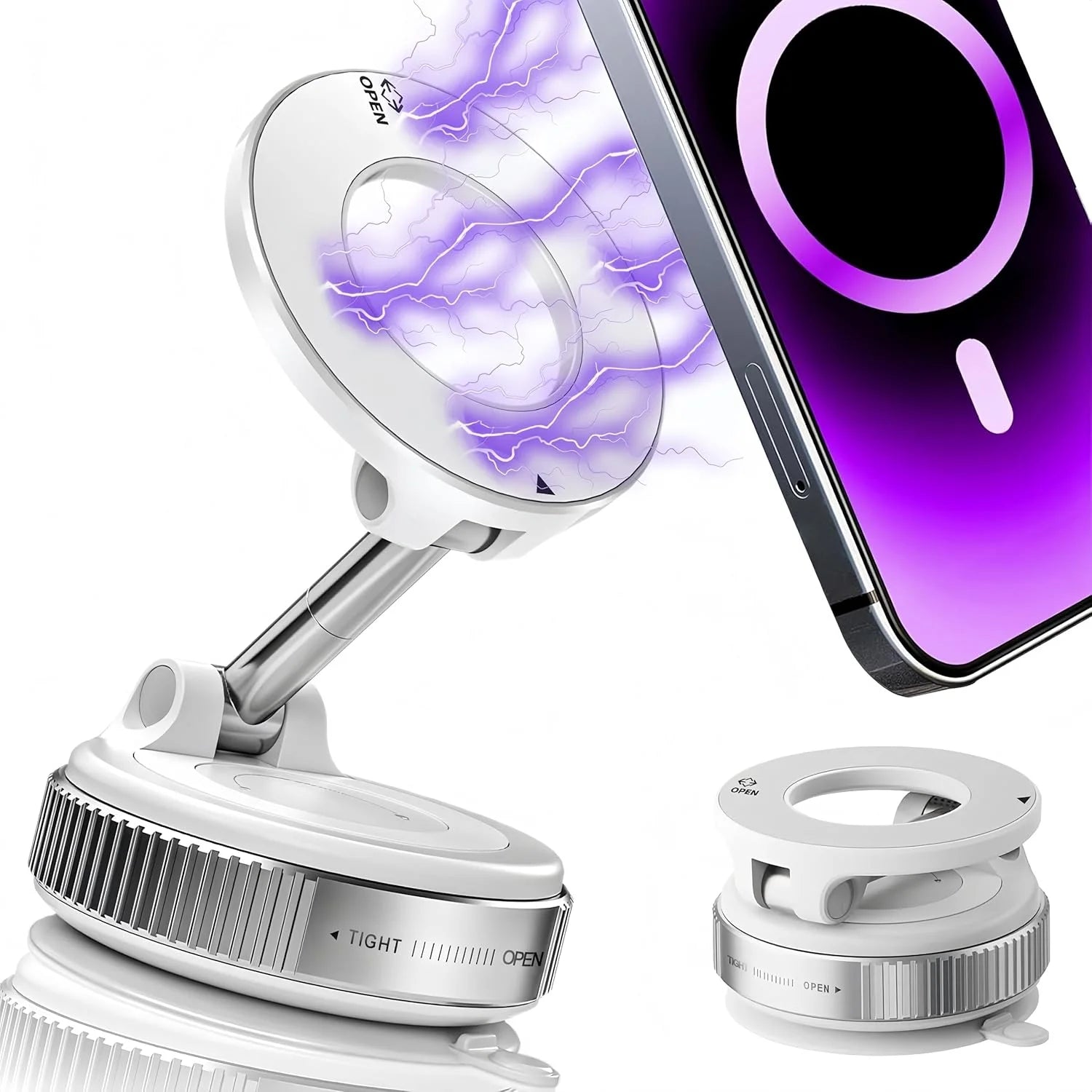 MagSafe 360° Foldable Vacuum Magnetic Phone Holder