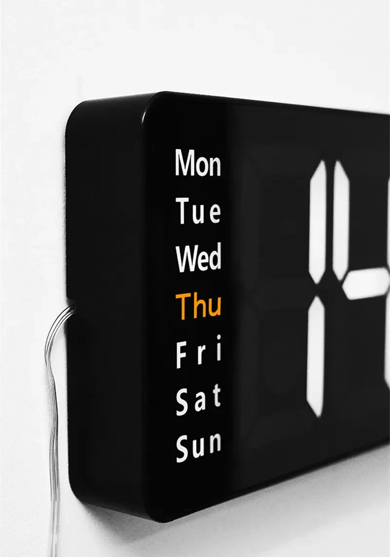 MirthGear 16-Inch LED Digital Wall Clock