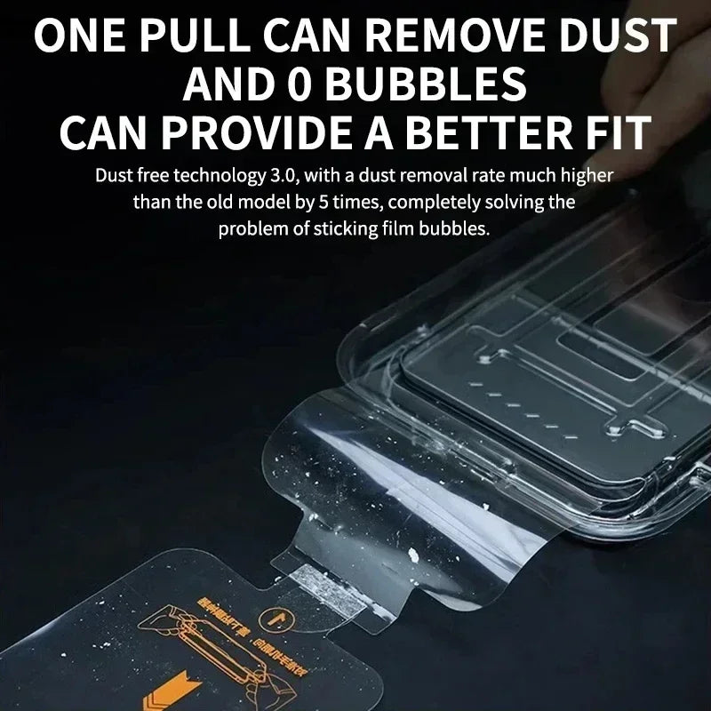 Premium Oleophobic & Dust-Free Screen Protector