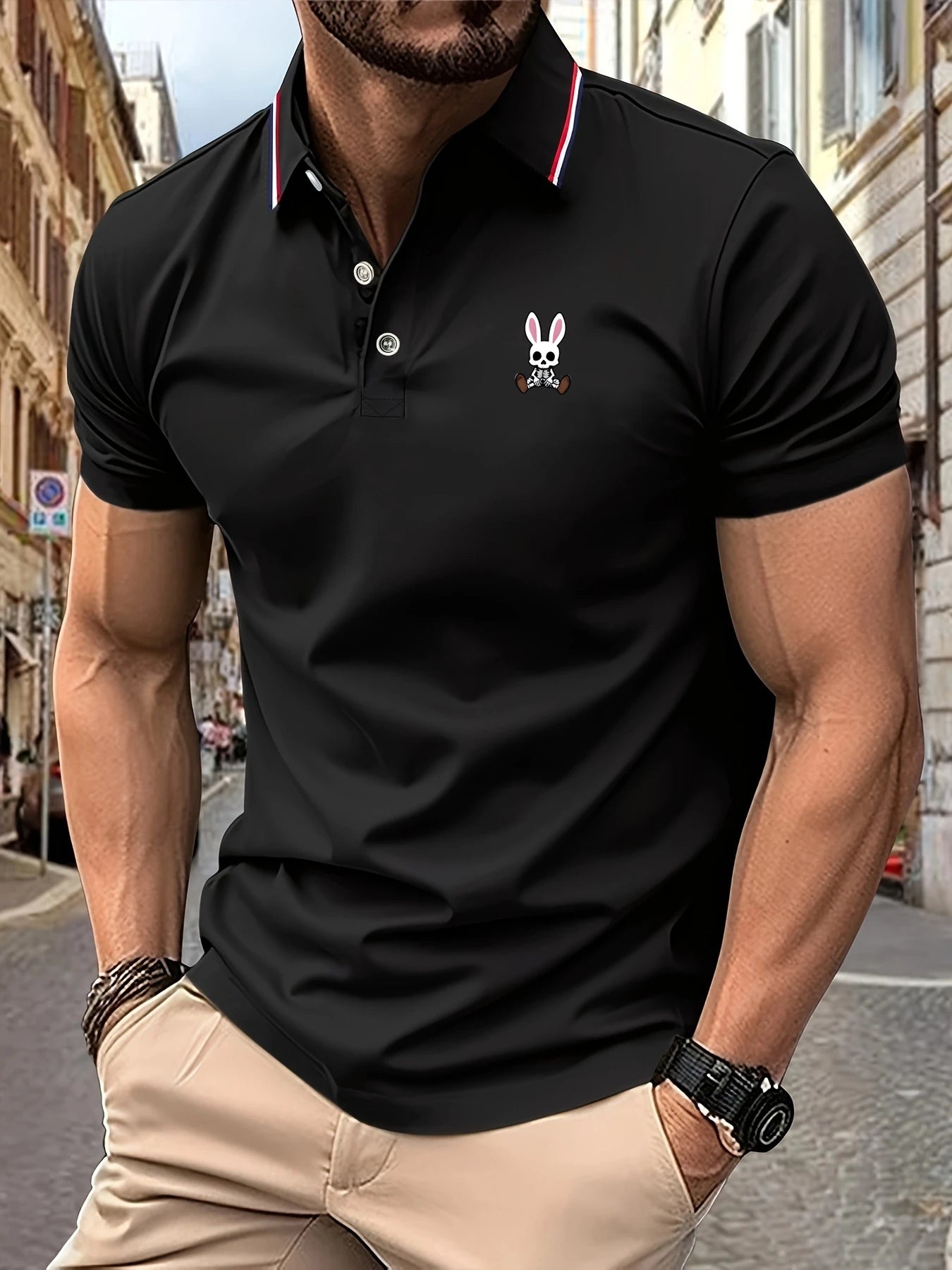 Skulls Rabbit Polo Shirt
