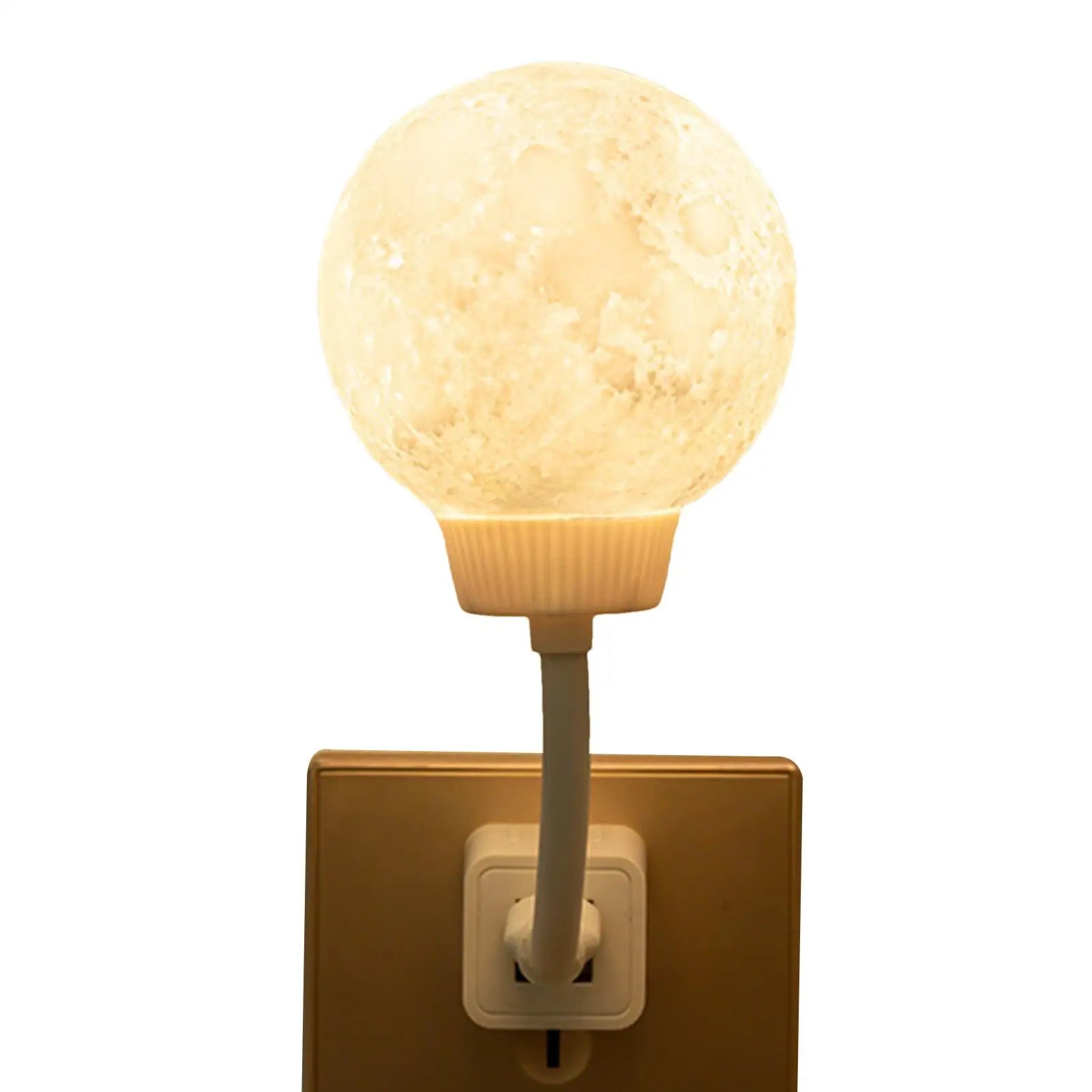 Voice-Controlled Moon Night Light