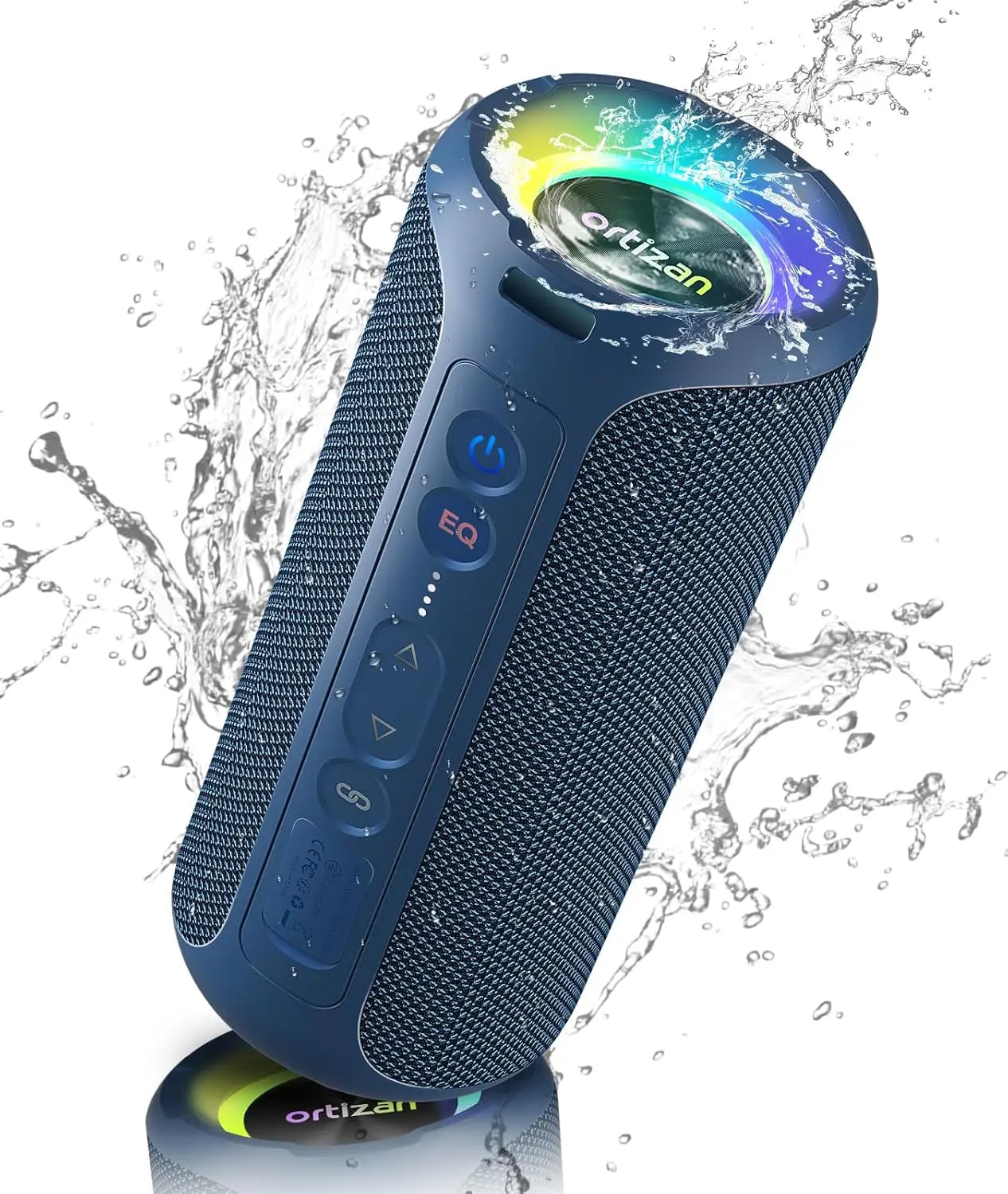 Ortizan Bluetooth Waterproof Shower Speaker