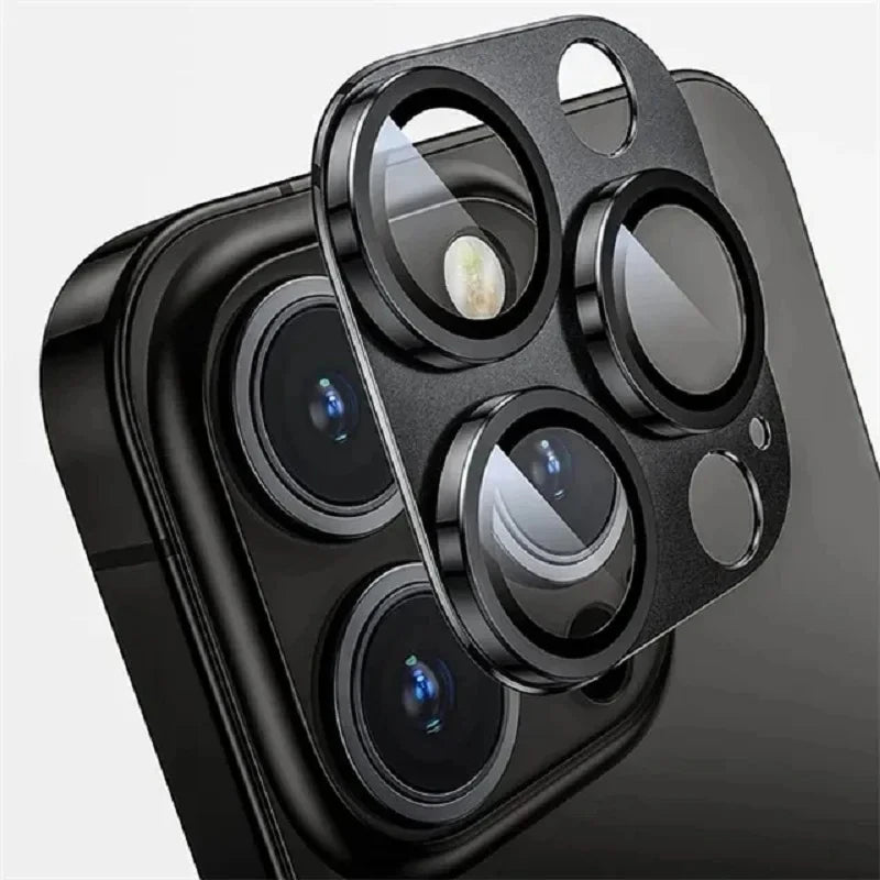 Metal Camera Lens Protector Glass