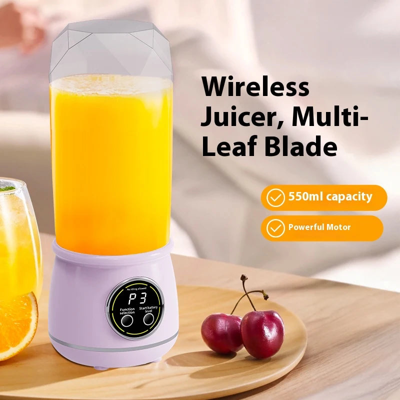 Portable Rechargeable Blender For Juicing Fruits And Vegetables By Mirthgear