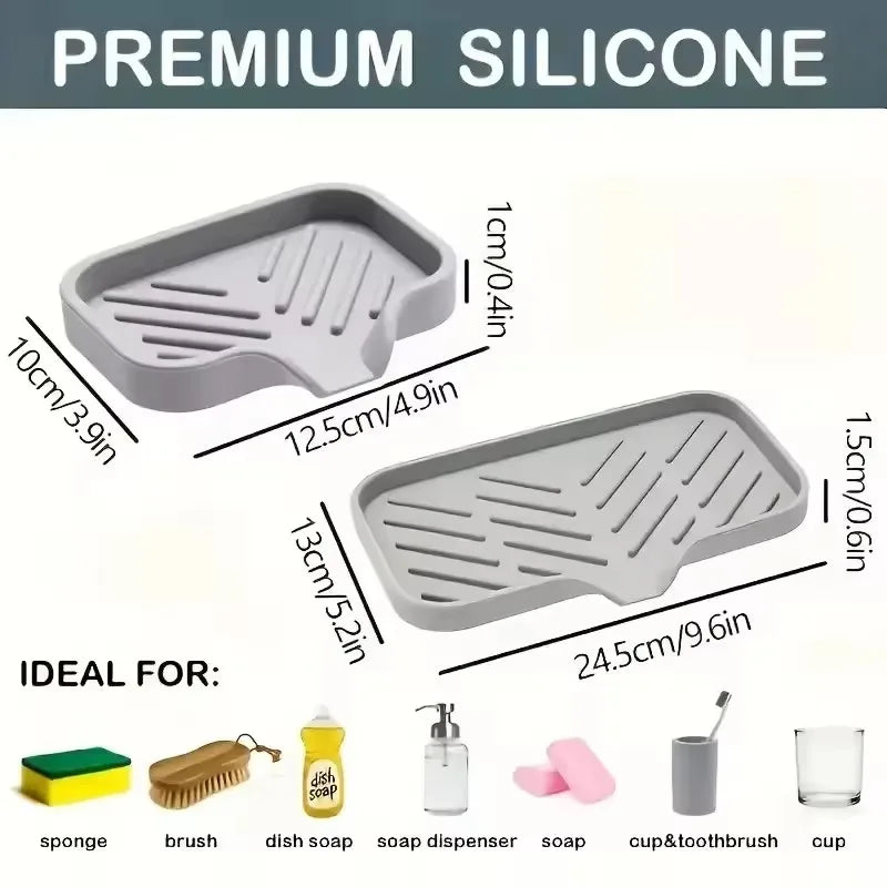 Silicone Sink Faucet Splash Guard Mat