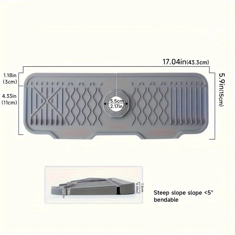 Silicone Faucet Splash Guard