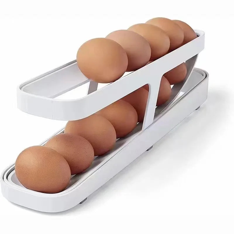 Automatic Rolling Double-layer Egg Dispenser