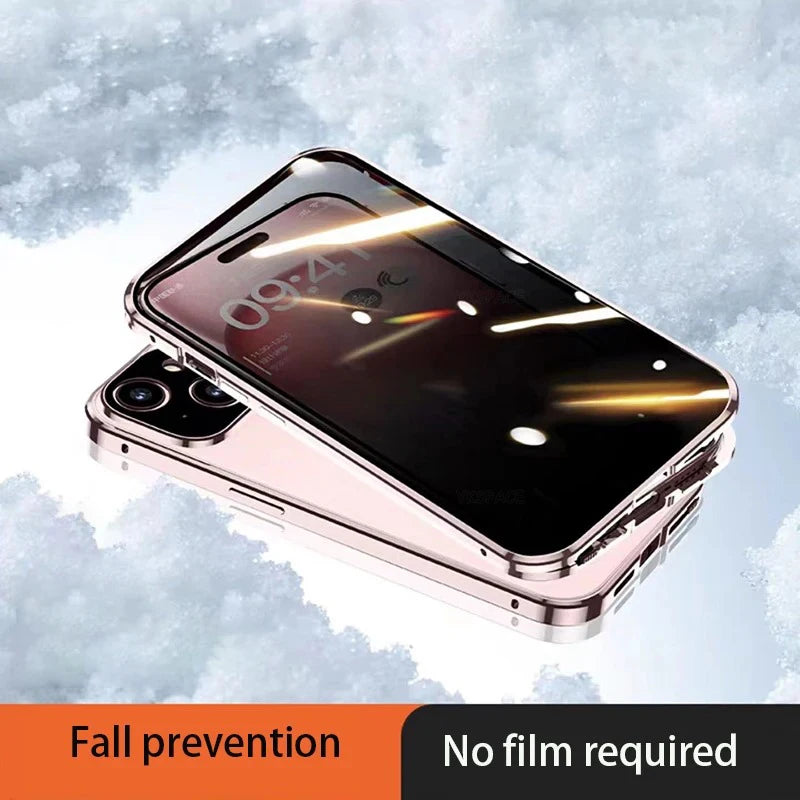 Anti-Spy Privacy Tempered Glass with Len Protection