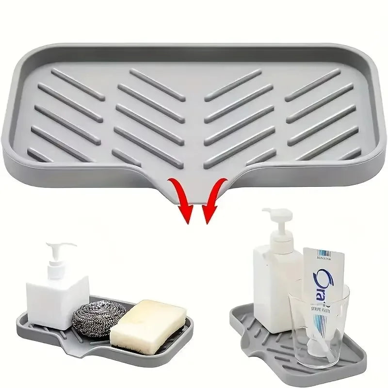 Silicone Sink Faucet Splash Guard Mat