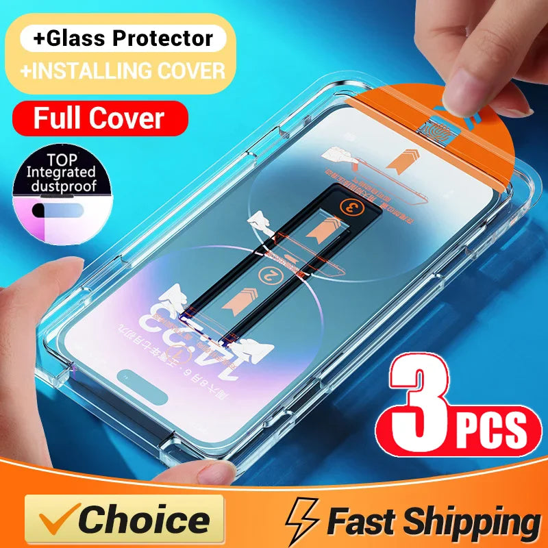Premium Oleophobic & Dust-Free Screen Protector