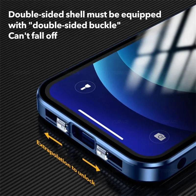 Anti-Spy Privacy Tempered Glass with Len Protection