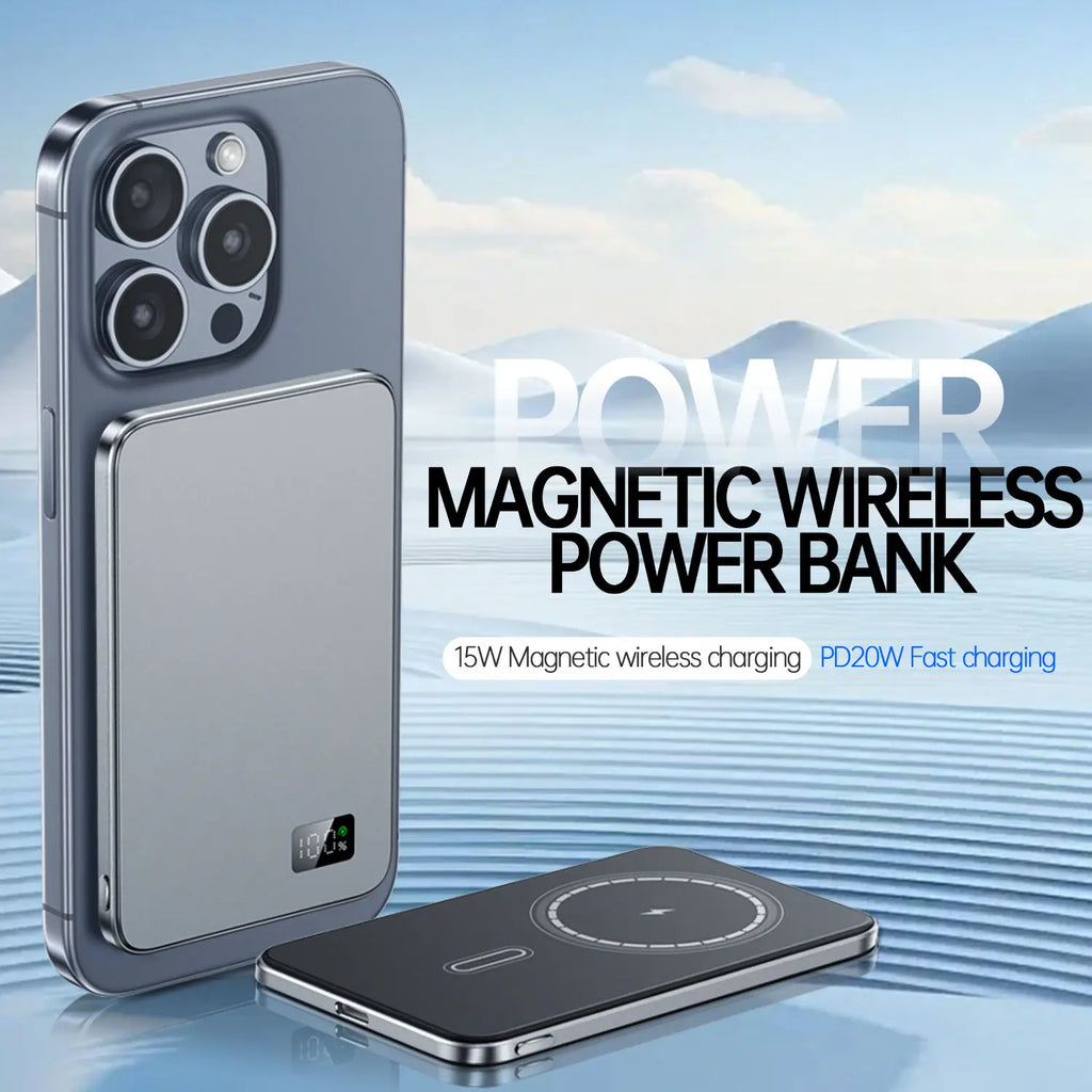 Ultra-Thin Magnetic Power Bank