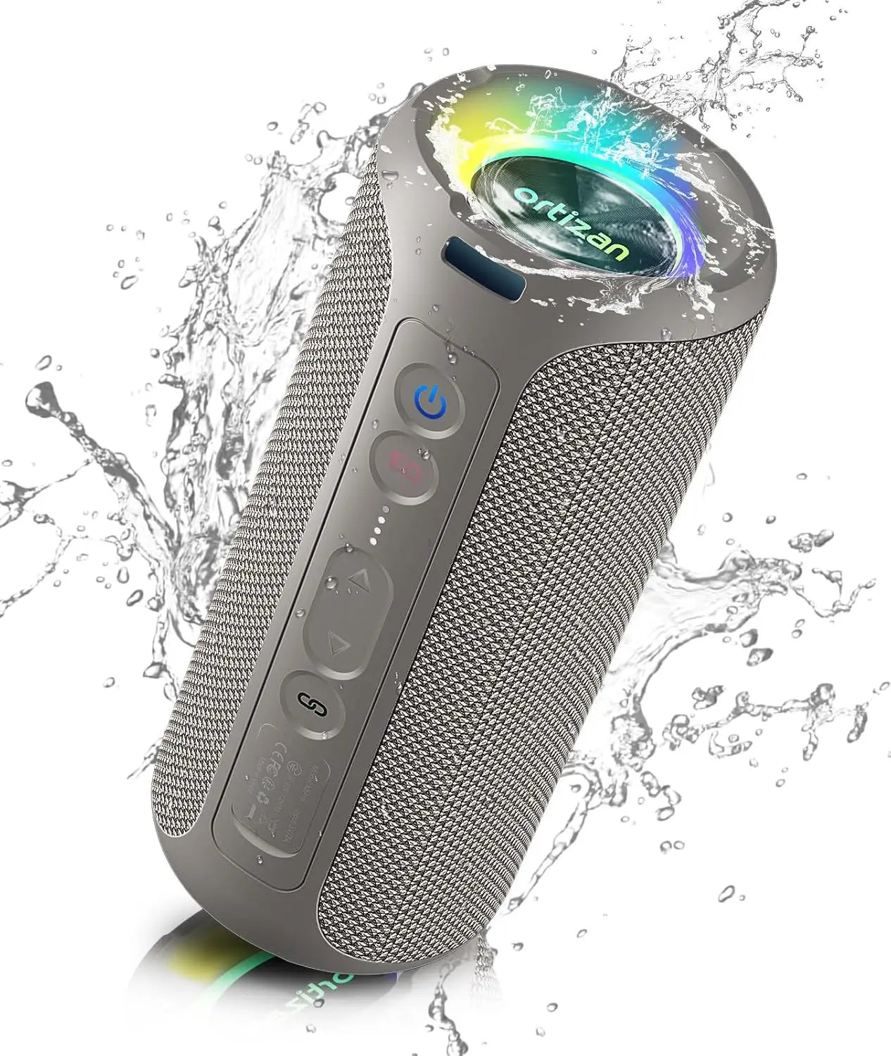 Ortizan Bluetooth Waterproof Shower Speaker