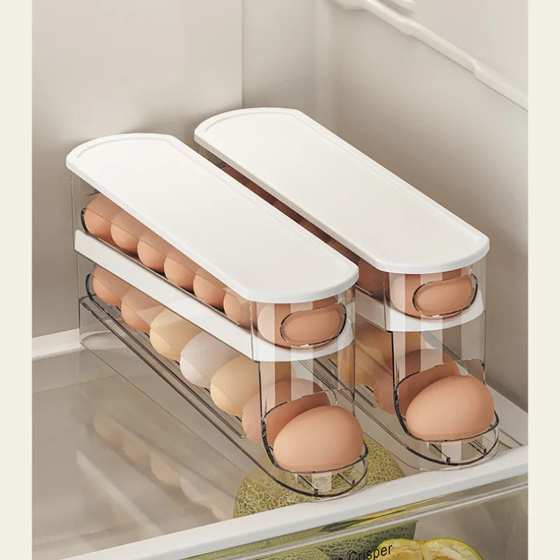 Automatic Rolling Double-layer Egg Dispenser