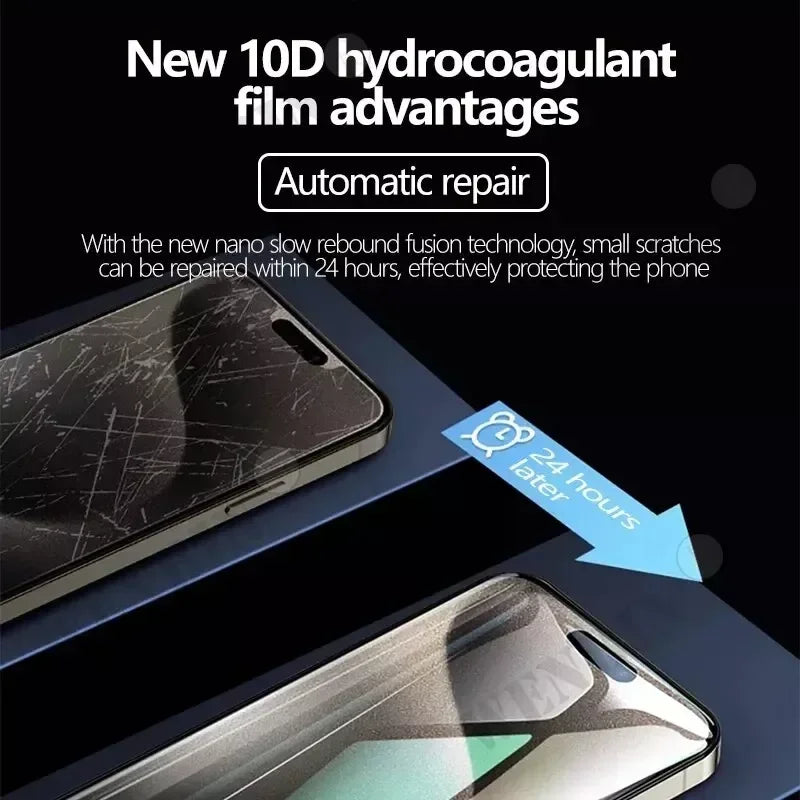 5-Pack Hydrogel Screen Protector Films