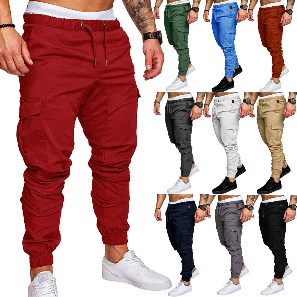 Men’s Streetwear Cargo Joggers