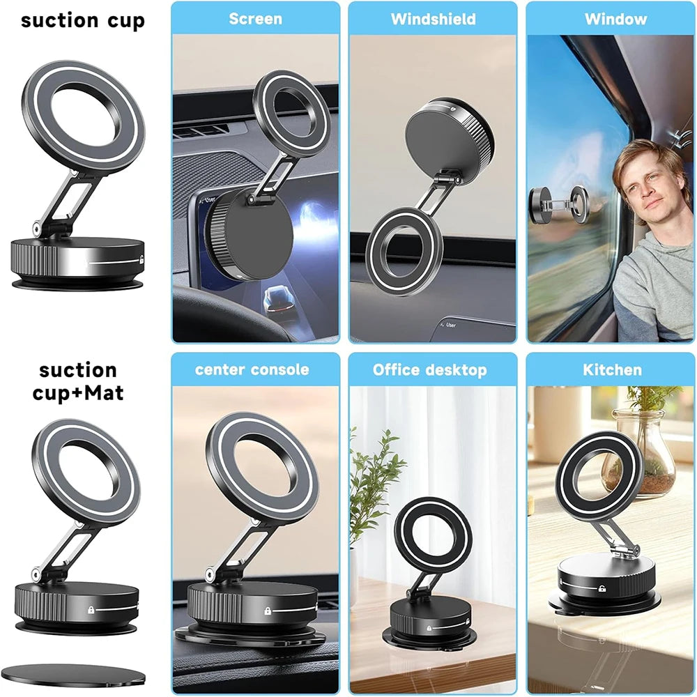 MagSafe 360° Foldable Vacuum Magnetic Phone Holder
