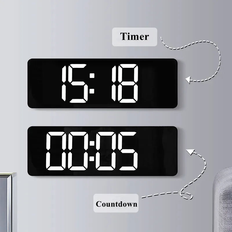 MirthGear 16-Inch LED Digital Wall Clock