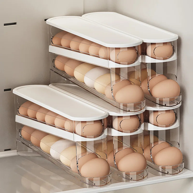 Automatic Rolling Double-layer Egg Dispenser
