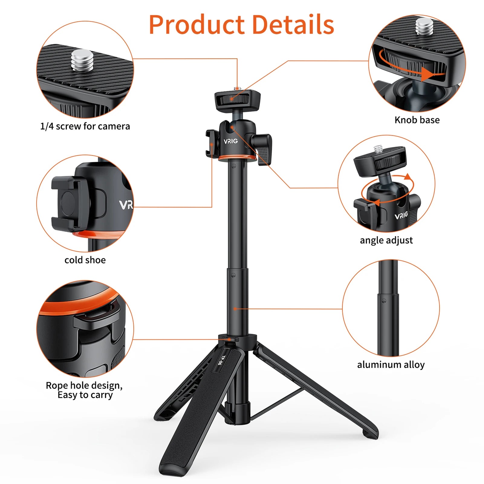 Tripod Stand Selfie Stick By MirthGear