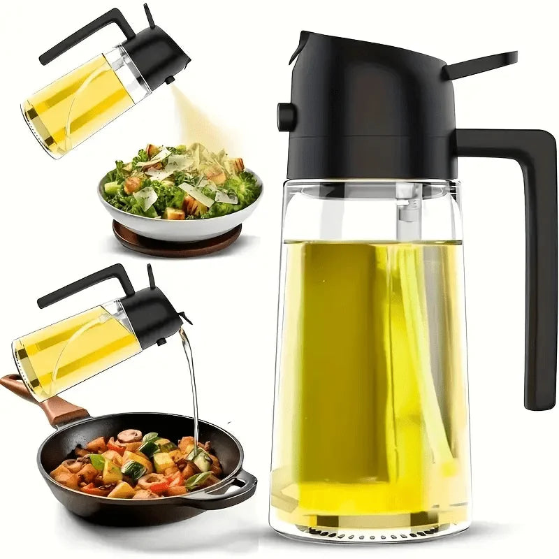 Dual-Purpose Oil Mister Bottle